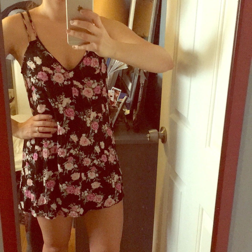 Floral sun dress